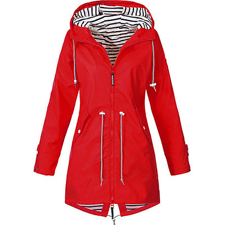 MARGAUX | IMPERMÉABLE À CAPUCHE