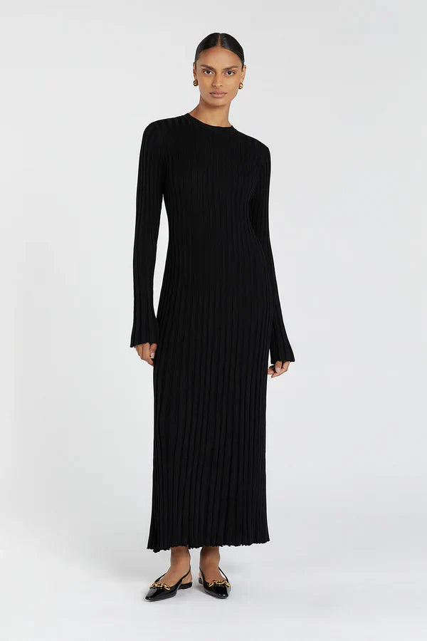 BRIGITTE | ROBE LONGUE À RAYURES
