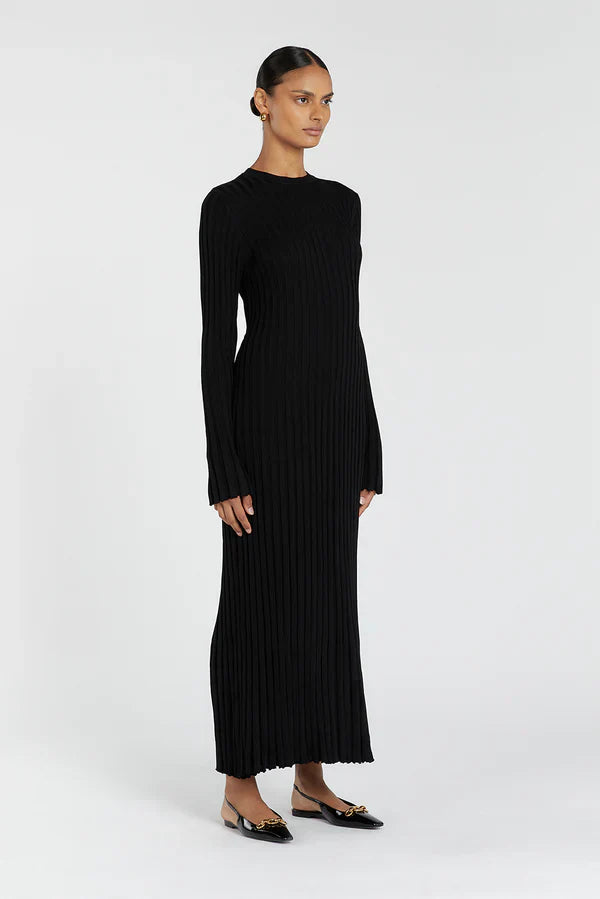 BRIGITTE | ROBE LONGUE À RAYURES