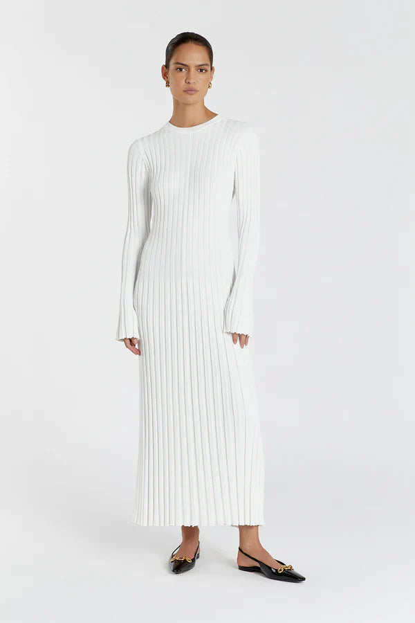 BRIGITTE | ROBE LONGUE À RAYURES