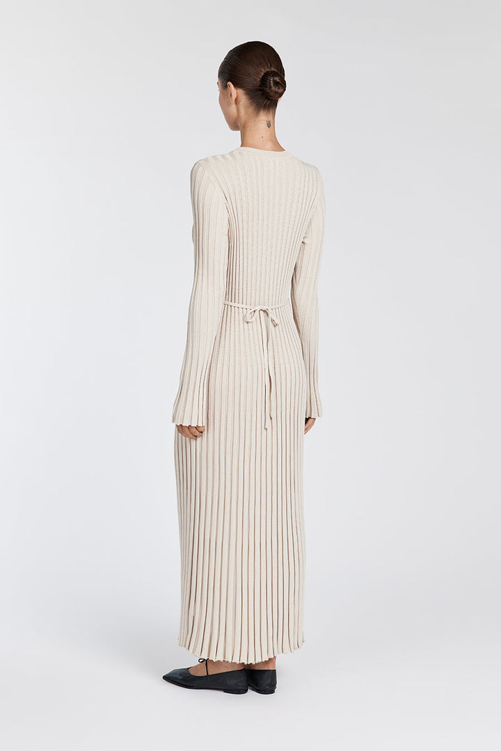 BRIGITTE | ROBE LONGUE À RAYURES