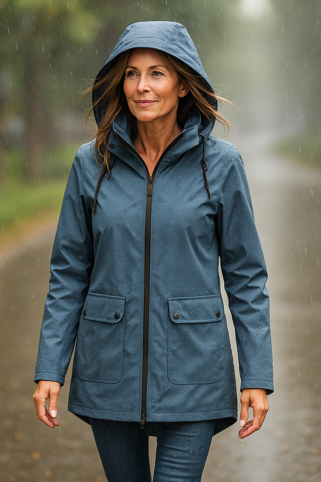 MARGUERITE | VESTE MODERNE, STYLÉE, IMPERMÉABLE & COUPE-VENT