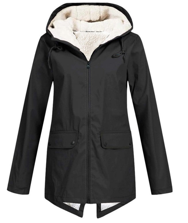 CAMILLE | VESTE À CAPUCHE