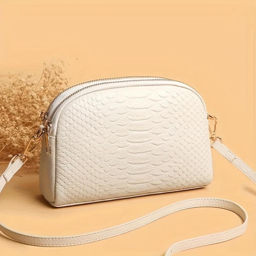 ISABELLA | MINI SAC BANDOULIÈRE EN SIMILI CROCODILE
