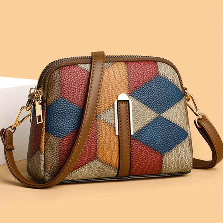 LUNA | SAC BANDOULIÈRE MINI EN PATCHWORK