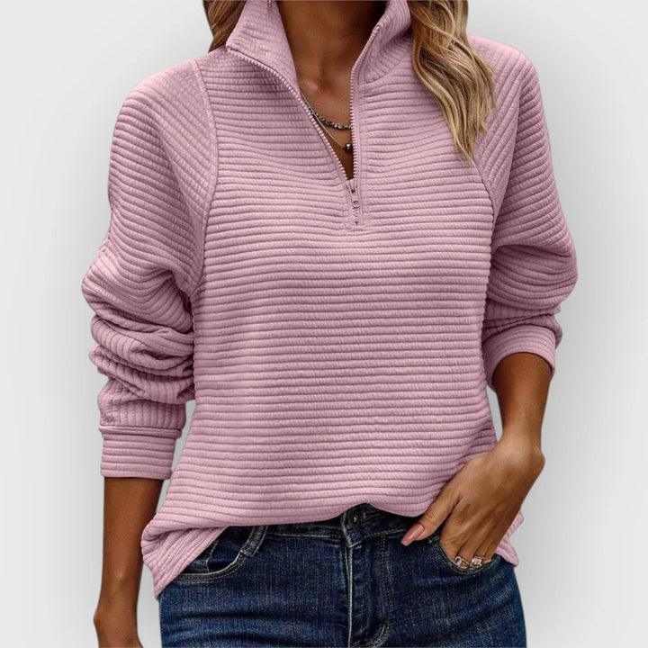 OLIVIA | PULL DEMI-ZIP