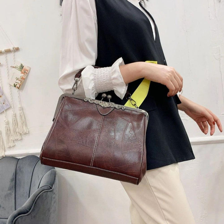 MILA | SAC À MAIN VINTAGE À FERMETURE À CLAPET