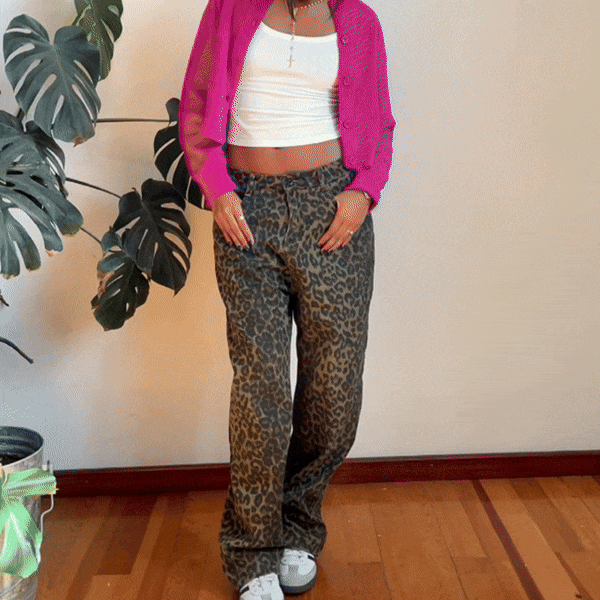 FLORENCE | PANTALON LÉOPARD