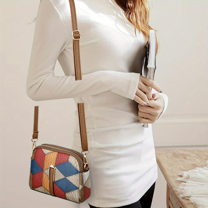 LUNA | SAC BANDOULIÈRE MINI EN PATCHWORK