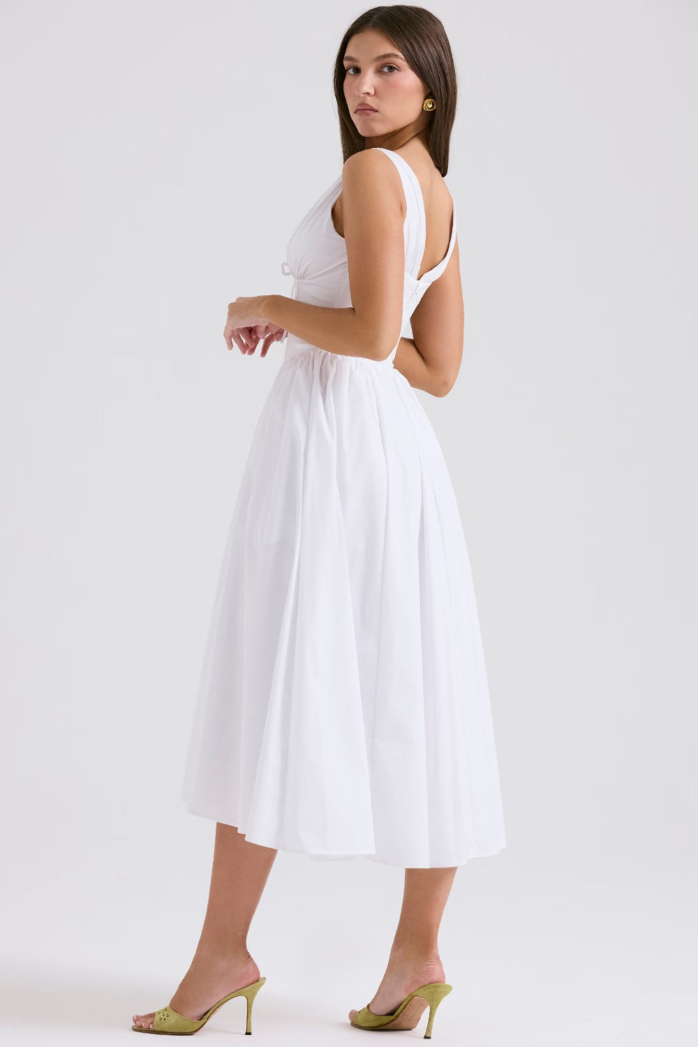 EMMA | ROBE BLANCHE ÉLÉGANTE