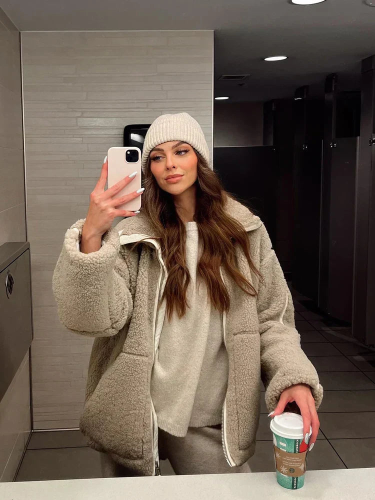 ANASTASIA | VESTE D’HIVER DOUCE ET CHAUDE
