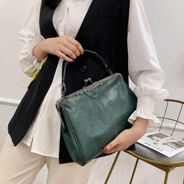 MILA | SAC À MAIN VINTAGE À FERMETURE À CLAPET