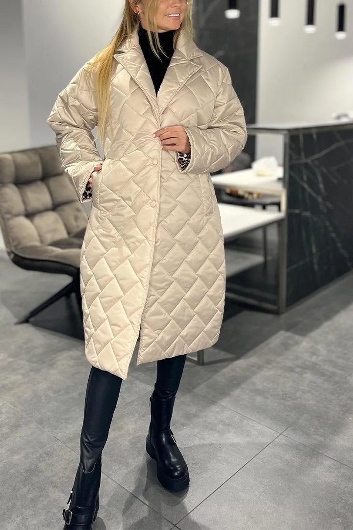 LIVIA | MANTEAU MATELASSÉ RÉVERSIBLE