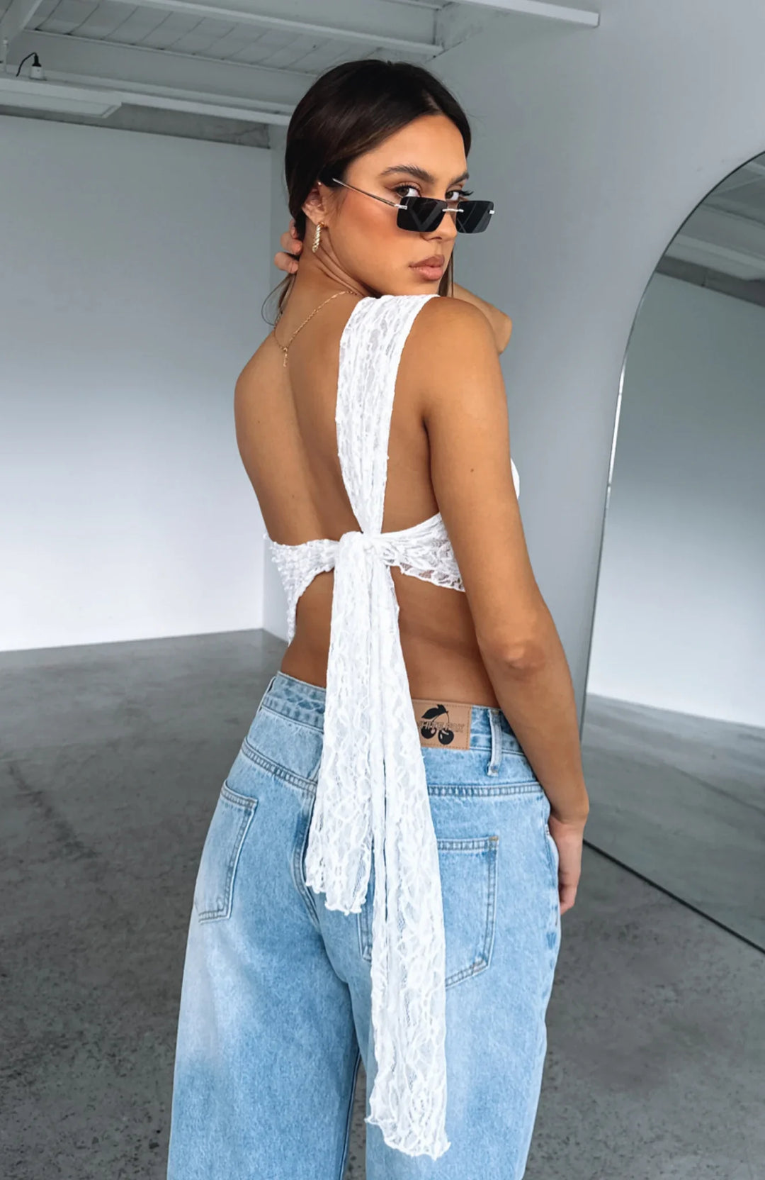 OLIVIA | HAUT EN DENTELLE