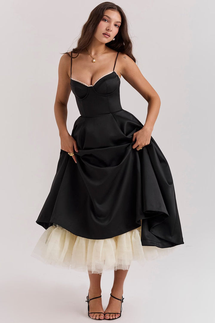 MELINA | LONGUE ROBE FÉMININE