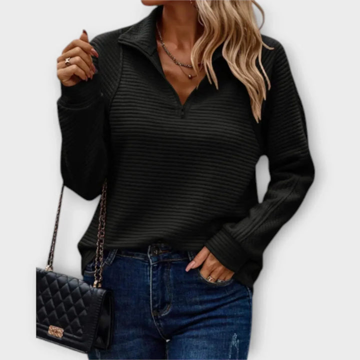 OLIVIA | PULL DEMI-ZIP