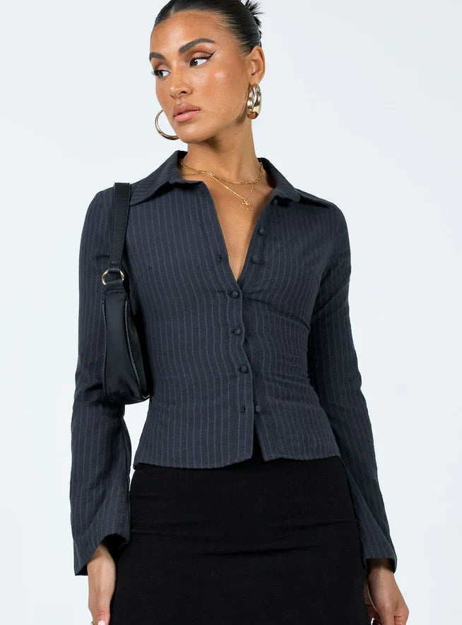 ELODIE | BLOUSE RAYÉE