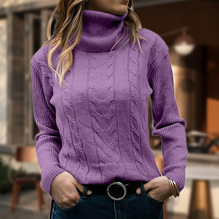 FENNA | COL ROULÉ EN TRICOT DE LUXE