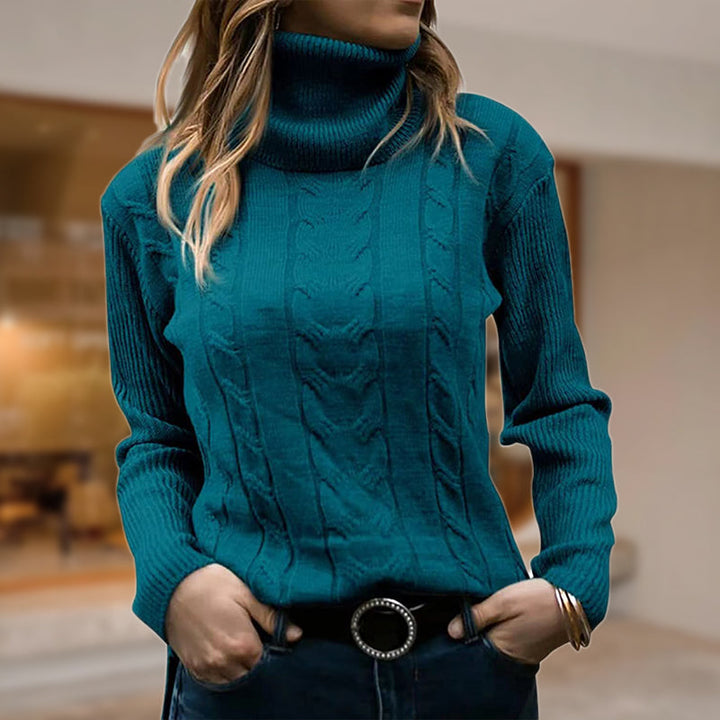 FENNA | COL ROULÉ EN TRICOT DE LUXE