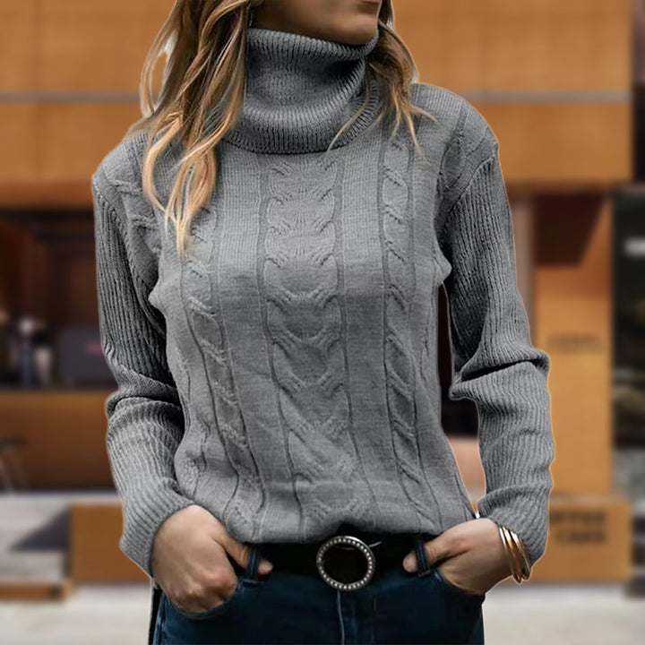 FENNA | COL ROULÉ EN TRICOT DE LUXE