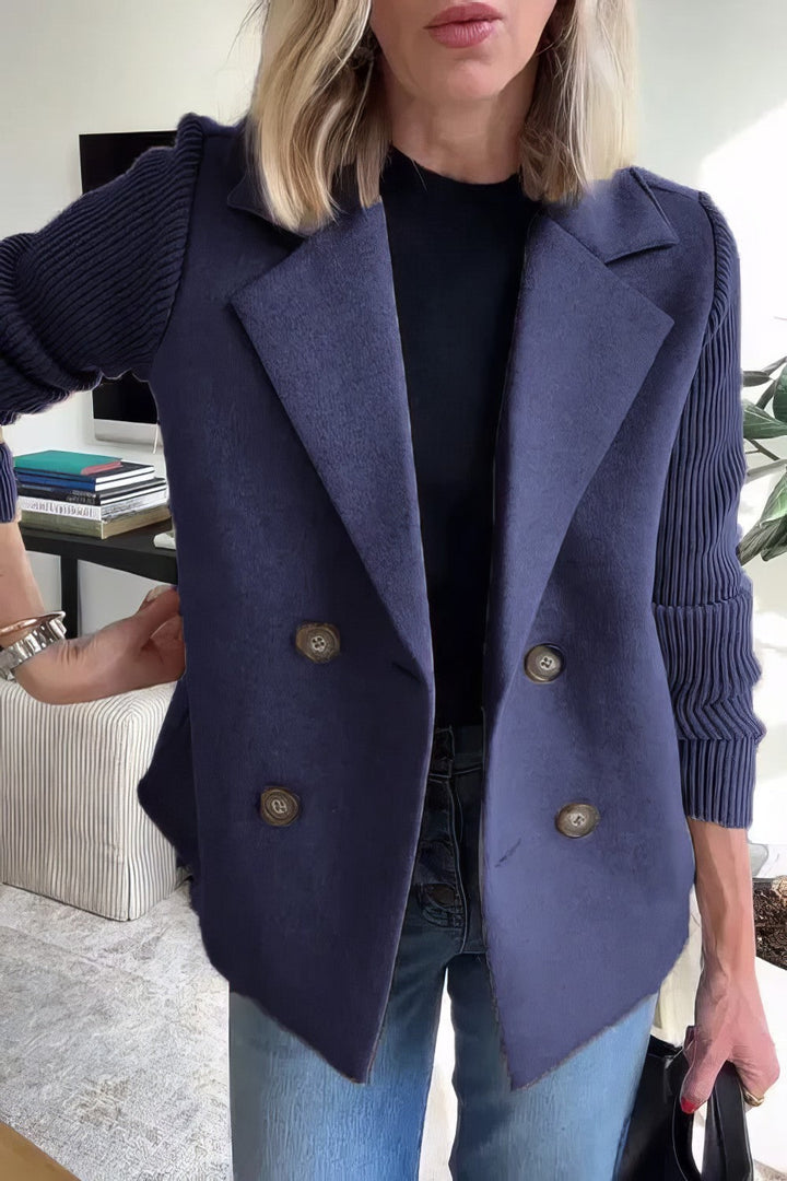 CLAIRE | VESTE DE CARDIGAN EN PATCHWORK